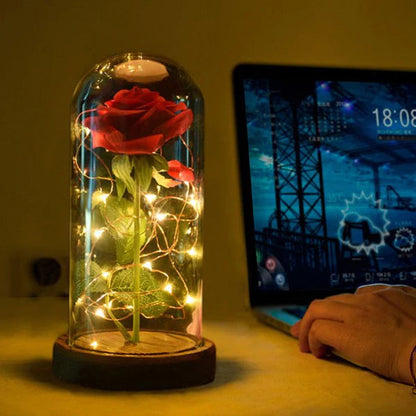 Rose perpétuelle LED 4