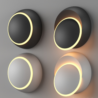 Lampe Murale LED Ronde Élégante - BlxckFR