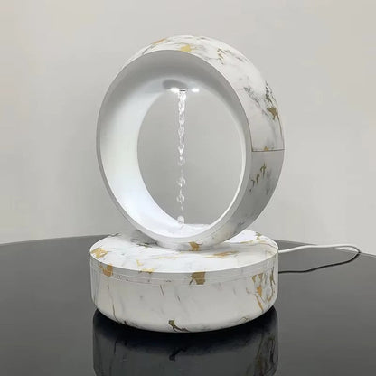 Purificateur d'air Blanc Design Élégant avec Diffuseur de Brume