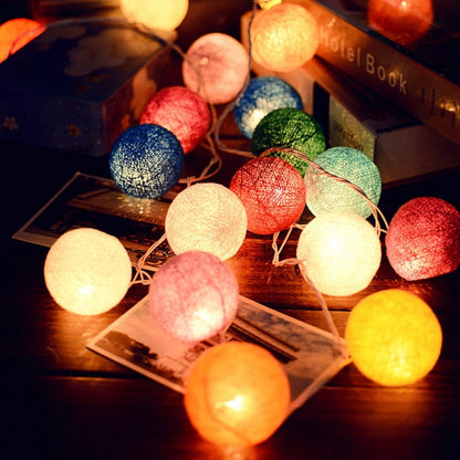 Lumière Chaude en Coton pour Intérieur Cozy