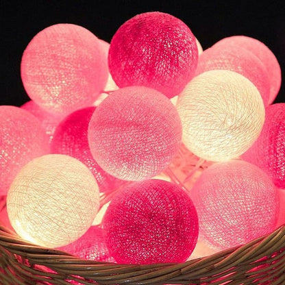 Lumière Chaude en Coton pour Intérieur Cozy