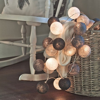 Lumière Chaude en Coton pour Intérieur Cozy