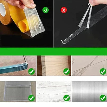 Ruban Adhésif Double Face StickPro Pratique 6