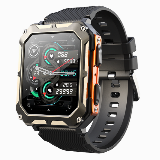 Montre Sport Étanche avec GPS et Suivi d'Activité | Résistante et Fiable pour Usage Intensif - Foivo