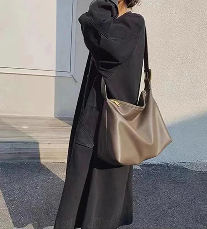 Sac à épaule Cuir Doux Tendance