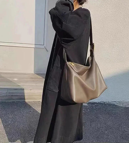 Sac à épaule Cuir Doux Tendance