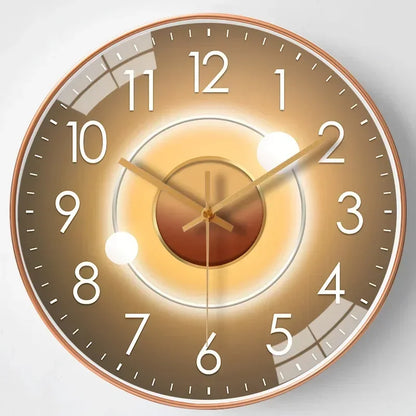 Horloge Murale Discrète - Design Raffiné et Moderne