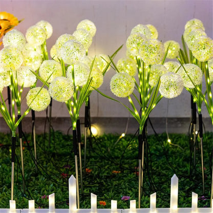 Lampions Solaire Extérieur | Éclairage de Jardin Floral - Foivo