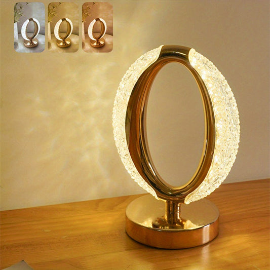 Lampe de Table Luxe Cristal Rechargeable - BlxckFR