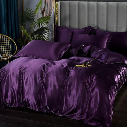 Literie Satin Doux et Raffiné pour Chambre Élégante