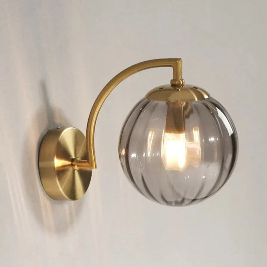 Lampe Murale en Verre Élégant - Éclairage Chic pour Intérieur Raffiné - Foivo