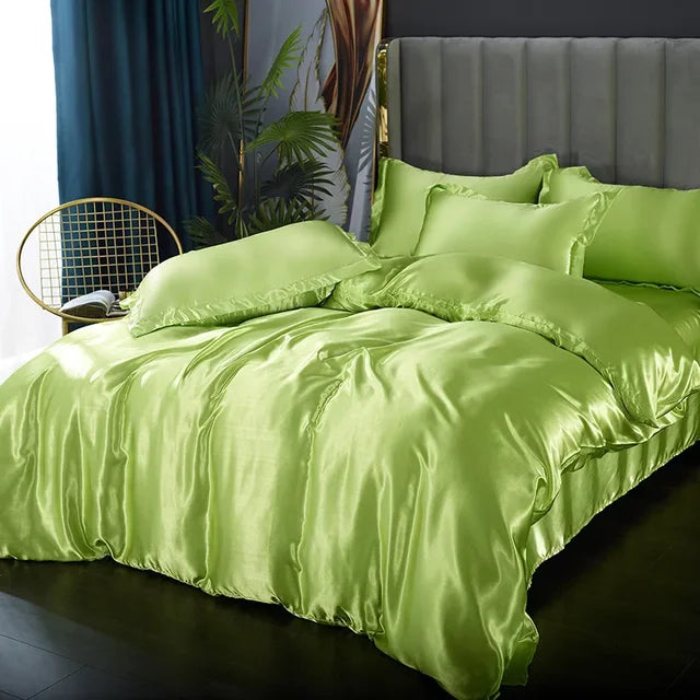 Literie Satin Doux et Raffiné pour Chambre Élégante