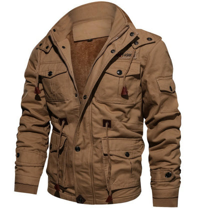 Veste Hiver Polaire avec Poches Pratiques