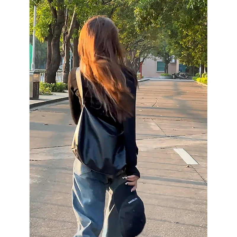 Sac à épaule Cuir Doux Tendance