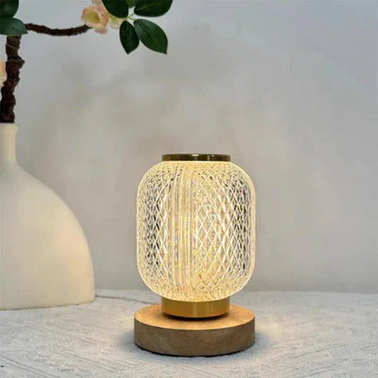 Lampe de Table Design Élégante en Verre
