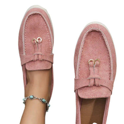 Mocassins Féminins Élégants à Nœuds