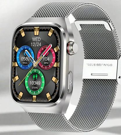 Montre Fitness Santé Intelligente | Moniteur Cardiaque et Glycémie