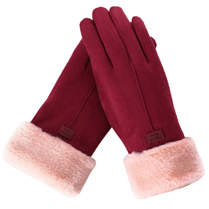 Gants Hiver doublés Polaire Étanches Tactile