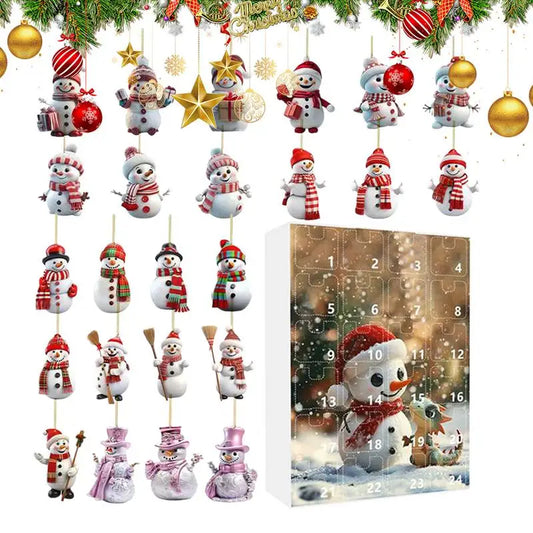 Calendrier de Noël Enfants avec Figurine Neige - BlxckFR