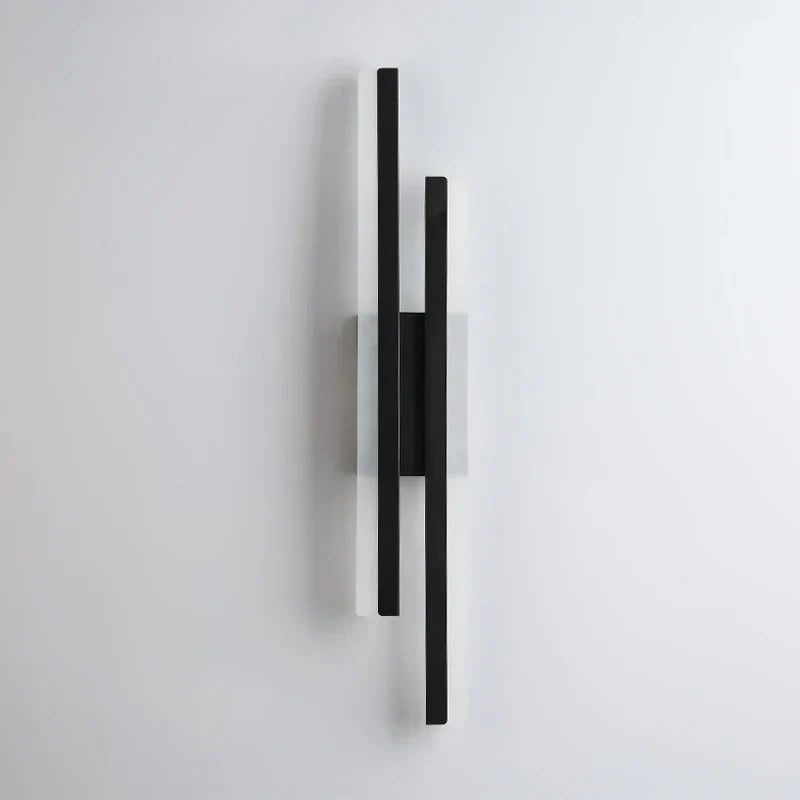 Lampe Murale Noire LED Intérieure Élégante