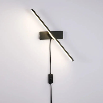 Lampe Murale Design Nordique Épurée avec Prise USB