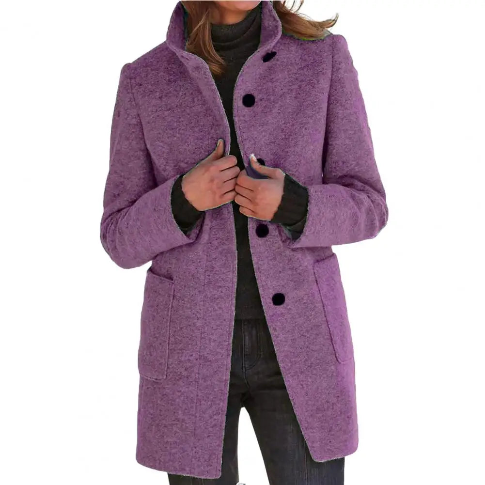 Manteau Hiver Féminin Élégant