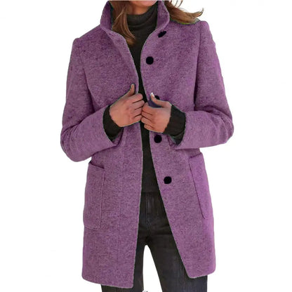 Manteau Hiver Féminin Élégant