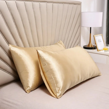 Housse de Coussin en Soie Douce pour Peau Sensitive