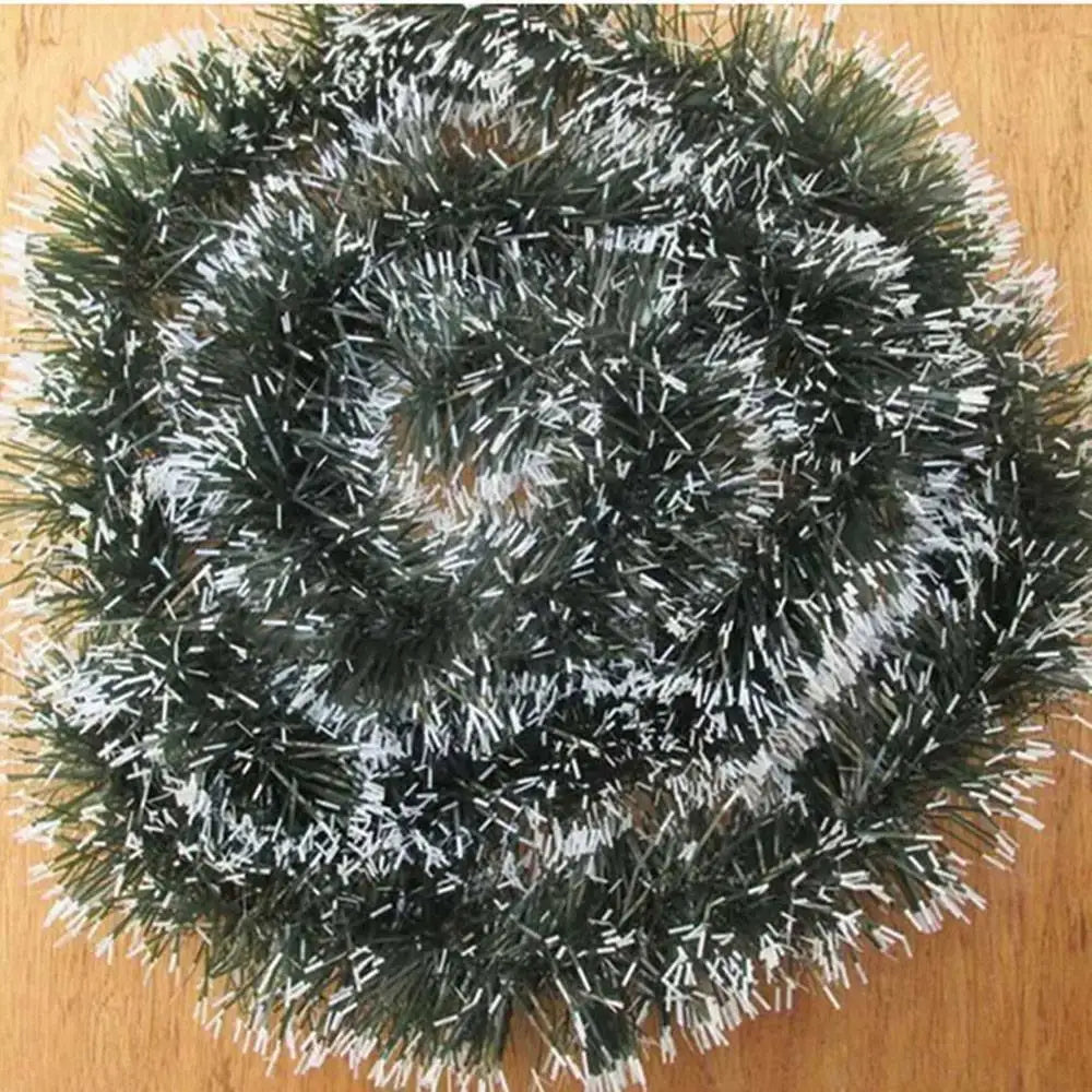 Guirlande Tinsel Épaisne Flocon de Neige