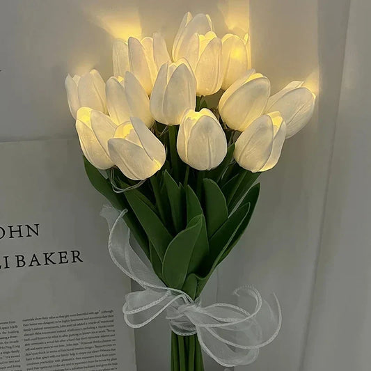 Lampe de Nuit Tulipe LED Compacte - BlxckFR
