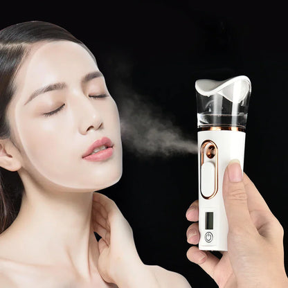 Vaporisateur Facial Compact pour Peau Hydratée - BlxckFR