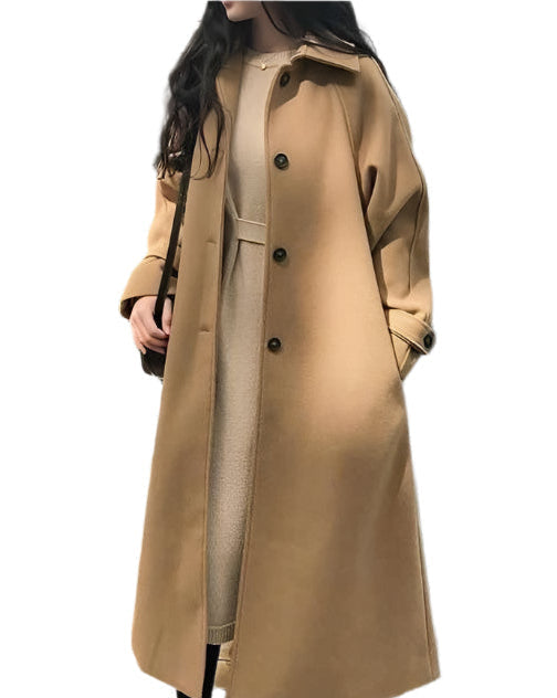 Manteau Femme Élégant Long Tailleur - BlxckFR