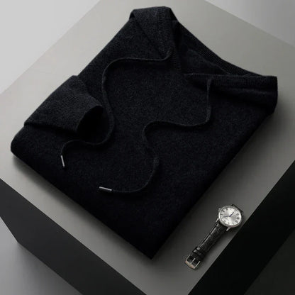Pull à Capuche Laine Douce et Chaude