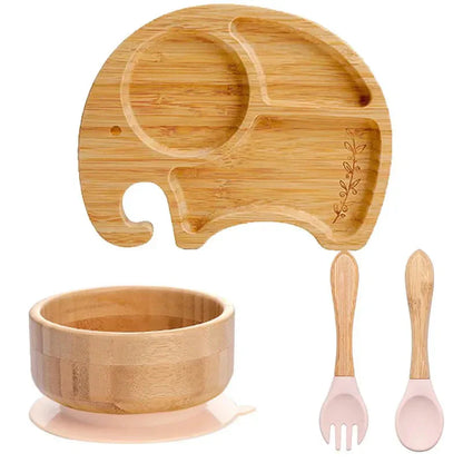 Assiette Bébé Écologique avec Ventouse