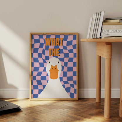 Affiche Murale Canard Amusant