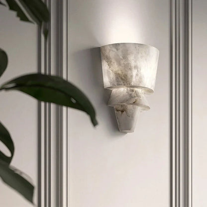 Lampe Murale Marbre Élégante en Pierre Naturelle - BlxckFR