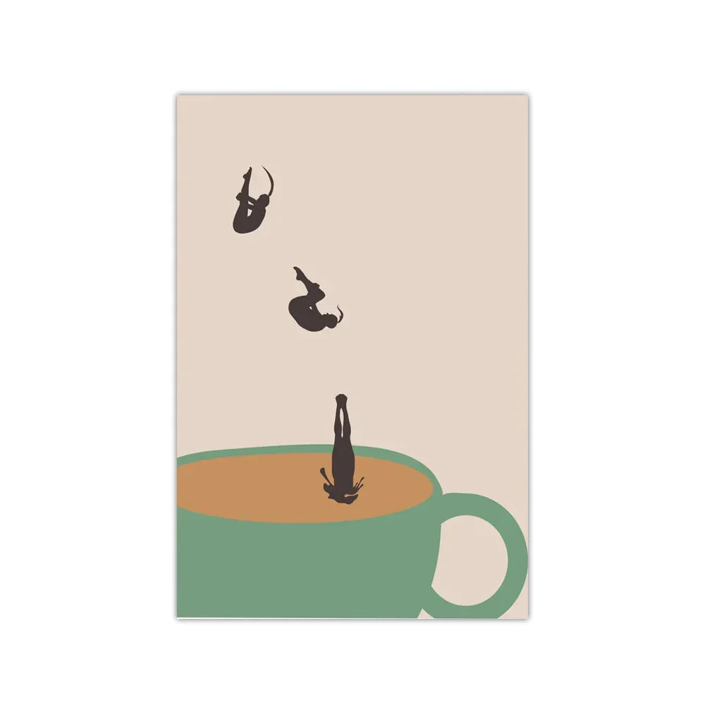 Mugs et Affiches Café Originaux