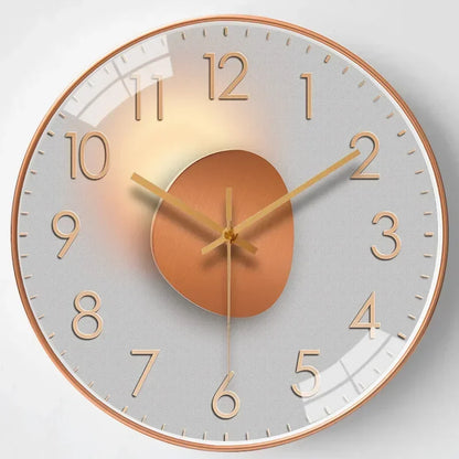 Horloge Murale Discrète - Design Raffiné et Moderne