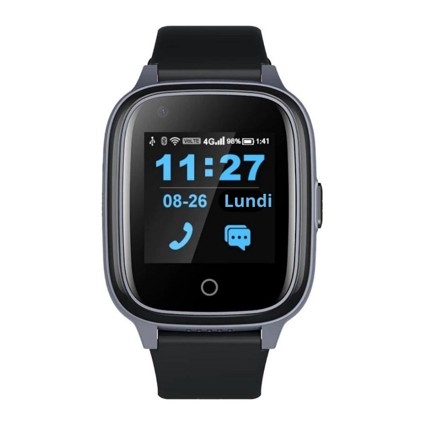 Montre GPS Sécurité Senior Anti-Chute 4G