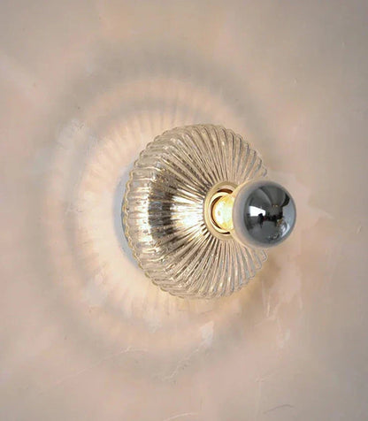 Lampe Murale en Verre Chic Éclairage Économe