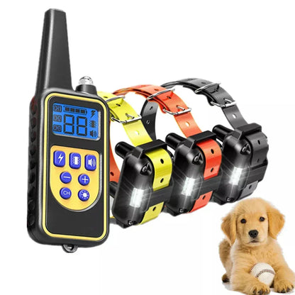 Collier Anti-Aboiement pour ChienRobusteen Caoutchouc avec Télécommande - Foivo