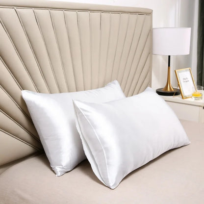 Housse de Coussin en Soie Douce pour Peau Sensitive