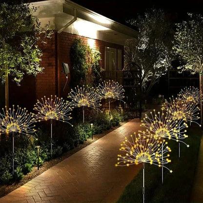 Lampe Solaire Décorative Feu d'Artifice - BlxckFR