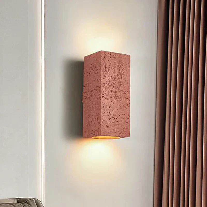 Lampe Murale Béton Élégante Éco-Énergétique