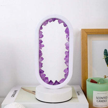 Lampe Apaisante en Améthyste Naturelle