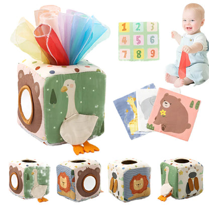 Boîte de Découverte Sensorielle pour Bébés - BlxckFR