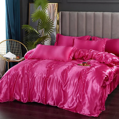 Literie Satin Doux et Raffiné pour Chambre Élégante