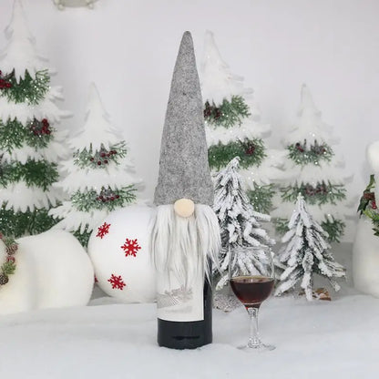 Housse de bouteille de vin Festive Élégante