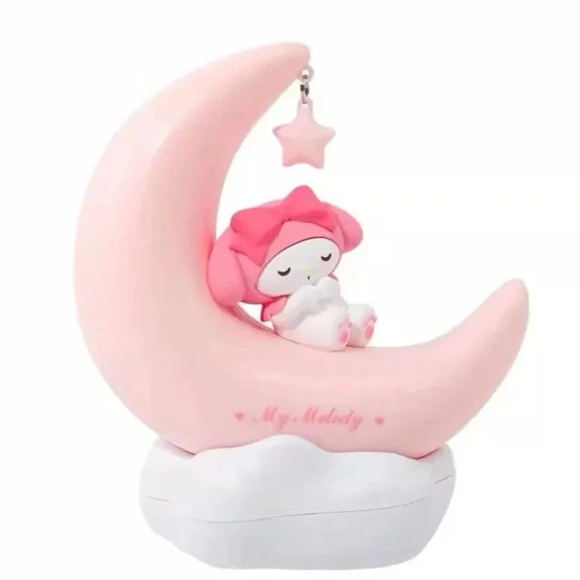 Veilleuse Lune Éclairante avec Personnage Mignon - BlxckFR