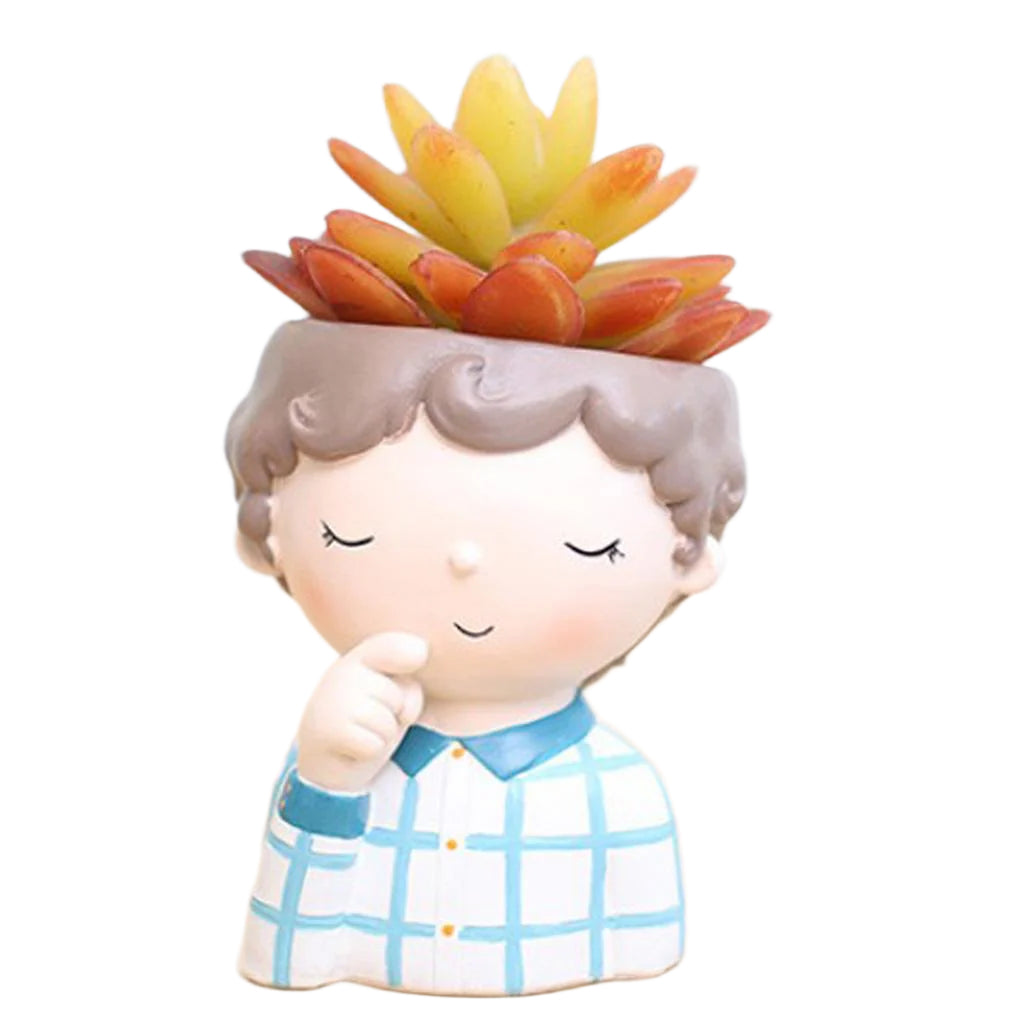 Jardinière Décorative Pour Succulentes 2 en 1